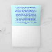 Beileidskarte für einen Mann Karte (Innenseite)