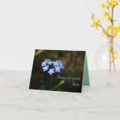 Beileidskarte Karte (Gelbe Blume)