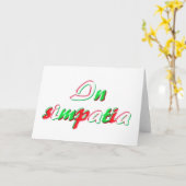 Beileidskarte Karte (Gelbe Blume)