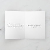 Beileidskarte sich alias, die Karte Sorgen macht (Innenseite)