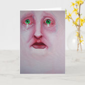 Beileidskarte sich alias, die Karte Sorgen macht (Gelbe Blume)