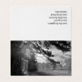 Beileidskarten "letzte Reise" (Außenseite Aufgefaltet)