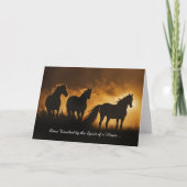 Beileidsverlust des Beileids Karte (Vorderseite)