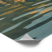 Beilstein Deutschland Vintage Reise Kunst Poster (Ecke)