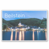 Beilstein Moselle Rheinland-Pfalz Deutschland Aufkleber (Vorderseite)