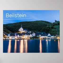 Beilstein Moselle Rheinland-Pfalz Deutschland Poster