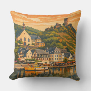 Beilstein Vintage Reise Kunst Kissen