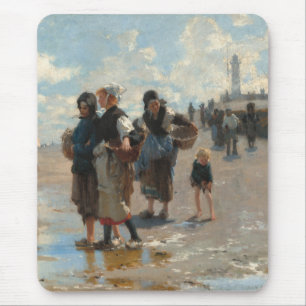 Beim Angeln von John Singer Sargent Mousepad