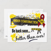 Beim Bau eines Multiplen Myeloms Postkarte (Vorne/Hinten)