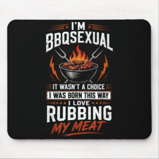 Beim Bbqual Lustiger Bbq Grill Fleisch Smoker Gril Mousepad