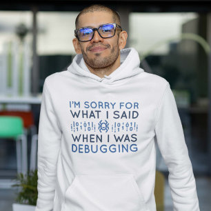 Beim Debuggen Hoodie