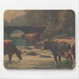 Beim Ford Poststempel Brighton, IA 7. Dez. 1910 Mousepad