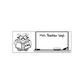 Beim Lesen von Schüssellehrern wird auf Briefmarke Permastempel (Design)