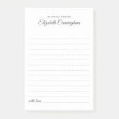 Beim lieben Gedächtnisbeerden Classic Speicher gem Post-it Klebezettel (Vorderseite)