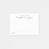 Beim lieben Gedächtnisbeerdigungssystem sollten Si Post-it Klebezettel (Vorderseite)