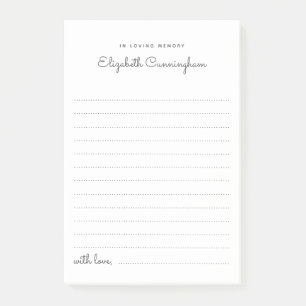 Beim lieben Gedächtnisbeerdigungssystem sollten Si Post-it Klebezettel