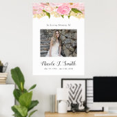 Beim Love Memory Party-Zeichen Poster (Heimbüro)