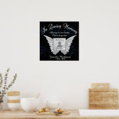 Beim Love Memory Star Foto Yard Sign Poster (Küche)