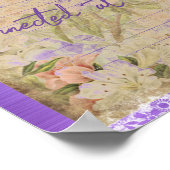 Beim Soul-Zitat verbundene Schwestern Poster (Ecke)