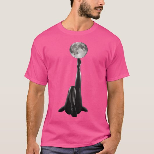 Bein auf dem Mond T-Shirt (Vorderseite)