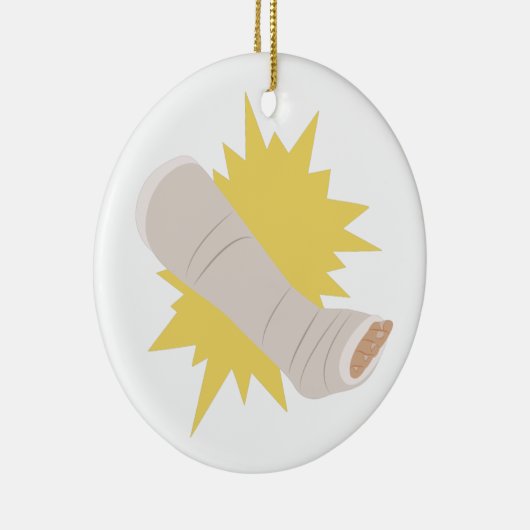 Bein-Form Keramikornament (Rechts)