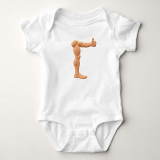 Bein-Schultern Baby Strampler