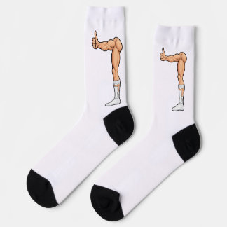 Bein-Schultern Socken tragen Bein-Schultern