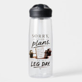 Bein-Tag Fitness Trinkflasche Workout (Vorne)