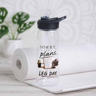 Bein-Tag Fitness Trinkflasche Workout