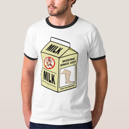 Bein vermisst (2017) T-Shirt (Vorderseite)