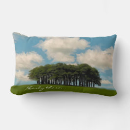 Beinahe gibt es Bäume Kornische Sehenswürdigkeit Lendenkissen