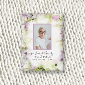 Beinahe Pink Hydrangea Beerdigung Gedenkstätte für Button