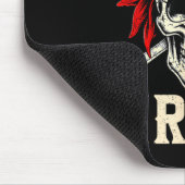 Beinamputierter behinderter Amputation lustig zufä Mousepad (Ecke)