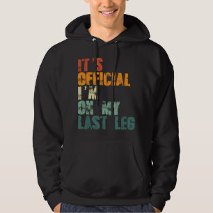 Beinamputierter lustiger Humor Amputation Chirurgi Hoodie