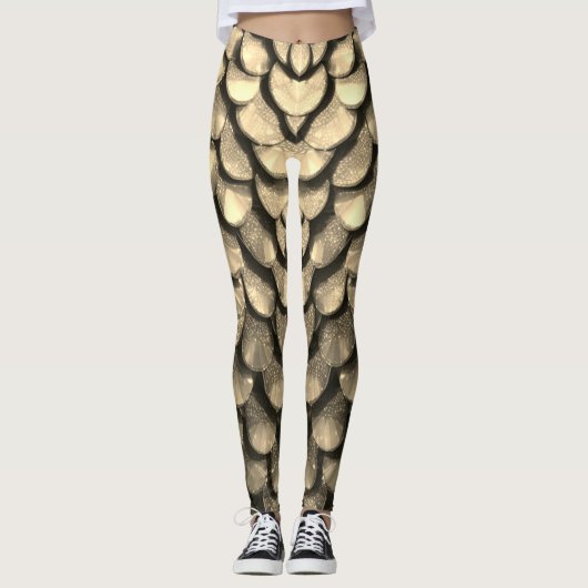 Beine der Drachenwaage. Leggings (Vorderseite)