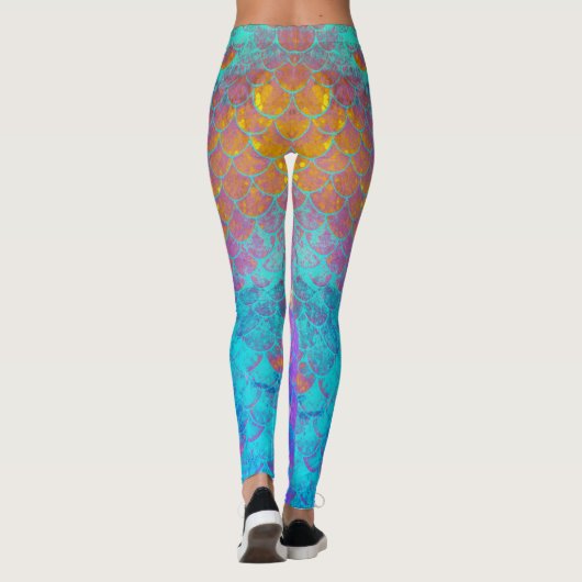 Beine der Drachenwaage. Leggings (Rückseite)