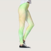 Beine mit pastellfarbenen Leggings (Rechts)