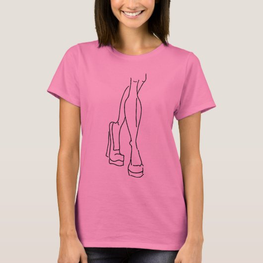 Beine T-Shirt (Vorderseite)