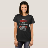 Being a Biomedical Engineer Is Easy  Engineering H T-Shirt (Vorne ganz)