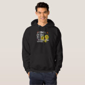 Being A Christian Isn't Easy Retirement Plan sunfl Hoodie (Vorne ganz)