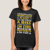 Being A Criminal Justice Social Worker Is Easy T-Shirt (Vorderseite)