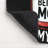 Being A Mom Is My Jam Funny Being Mama Motherhood Mousepad (Ecke)