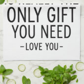 Being My Sister Is the Only Gift You Need Design  Geschirrtuch (Gefaltet)