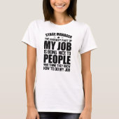 Being nice to people T-Shirt (Vorderseite)