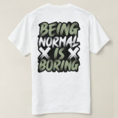 Being No Rma T-Shirt (Design Rückseite)