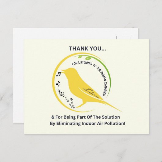 Being Part of the Solution Postkarte (Vorne/Hinten)