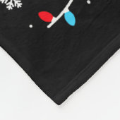 Being Related To Me Funny Christmas Family Xmas Pa Fleecedecke (Ecke)