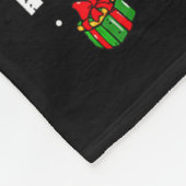 Being Related To Me Funny Christmas Family Xmas Pa Fleecedecke (Ecke)