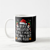 Being Related To Me Funny Christmas Family Xmas Pa Kaffeetasse (Links)