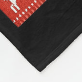 Being Related To Me Funny Ugly Christmas Fleecedecke (Ecke)